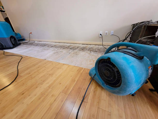 Professional Burst Pipe Water Damage technician working in Burlington, NC